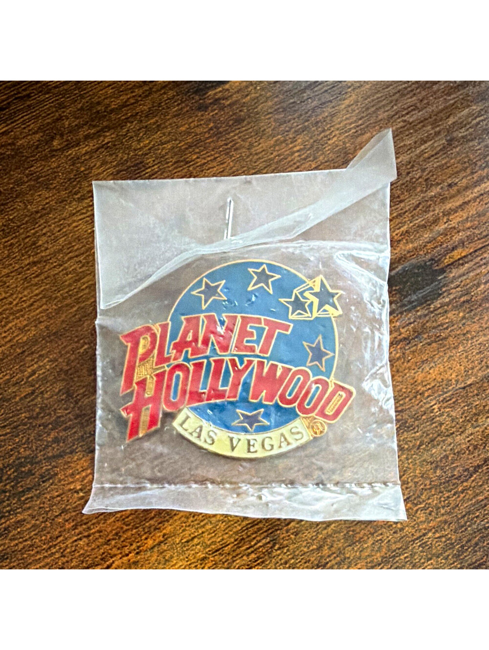Planet Hollywood Las Vegas Multicolor Advertising Pinback Button